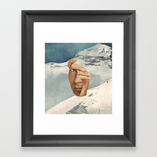 Muh Anne Inn Tha Mount Tan Framed Art Print