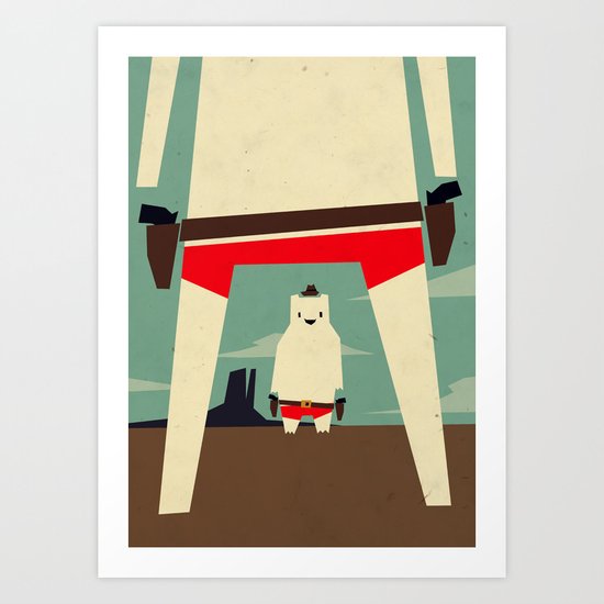 high noon Art Print
