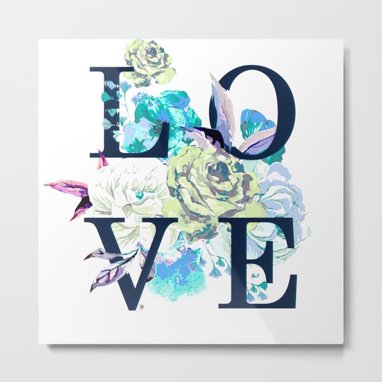 Love flowers Metal Print