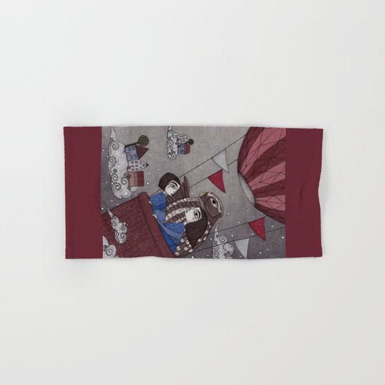 Through the Clouds and Back Again Hand & Bath Towel