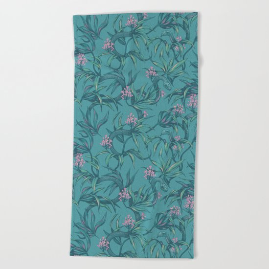 Mamba! in pastel tones Beach Towel