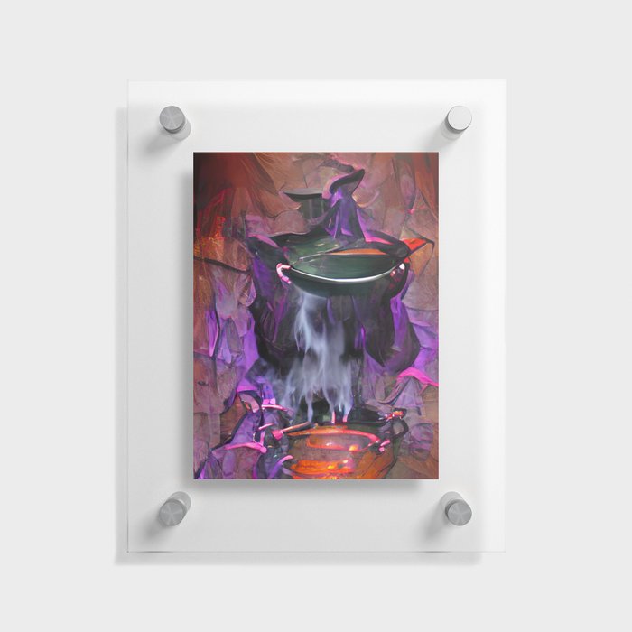 Witches Brew Floating Acrylic Print