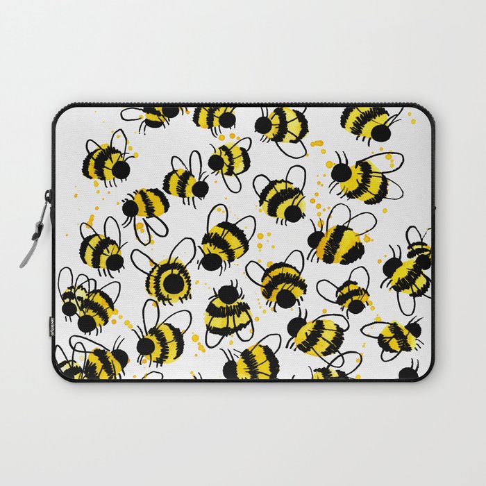 Bumble Bees Laptop Sleeve
