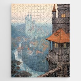Castle Balcony Jigsaw Puzzle