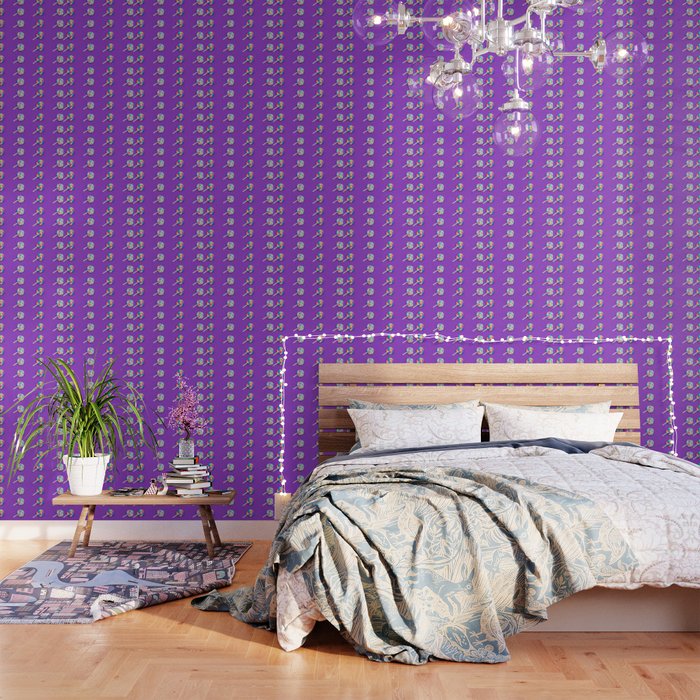 Purple Lollipop Wallpaper