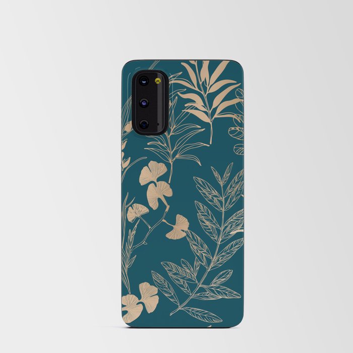 Exotic Wild Floral Android Card Case