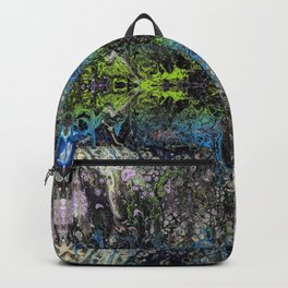 KILIM Gooseberry Backpack | Digital, Pattern, Painting, Acrylic 
