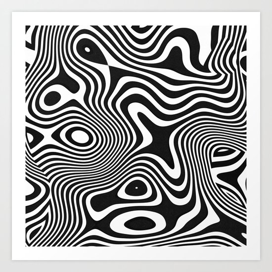 Melt Down Art Print