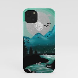 View with pines iPhone Case