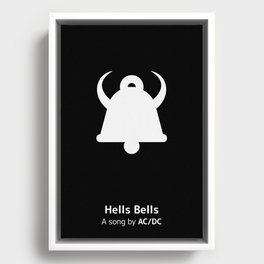 Hells Bells Framed Canvas