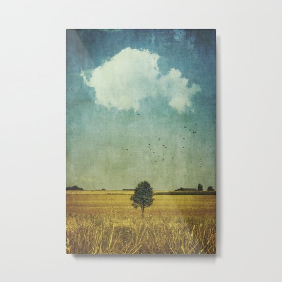 aLone Metal Print
