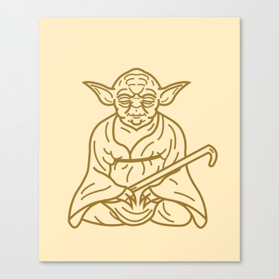 Yoda Canvas Print