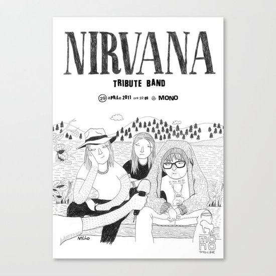 NIRVANA Canvas Print