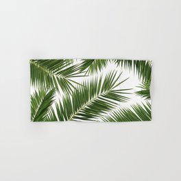 Palm Leaves Jungle Finesse #1 #tropical #wall #art #society6 Hand & Bath Towel
