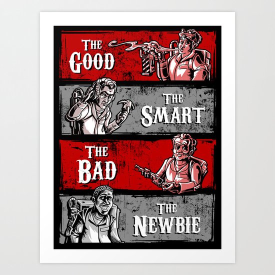 Ghost Wranglers Art Print