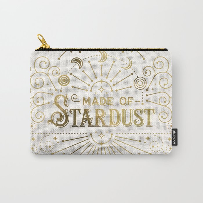 Made of Stardust – Gold Palette Carry-All Pouch