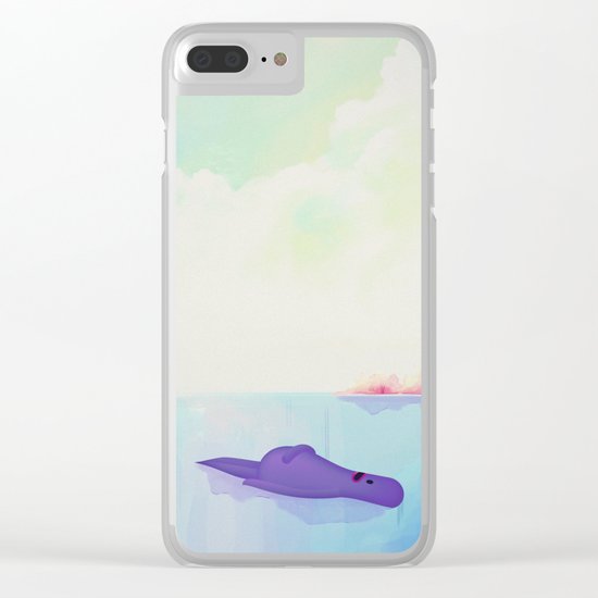 a g a l l a Clear iPhone Case