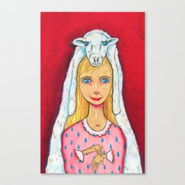 The Lamb Canvas Print