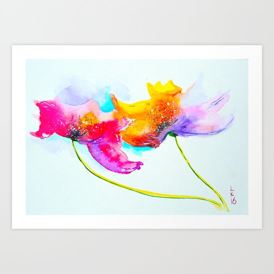 Couple Art Print