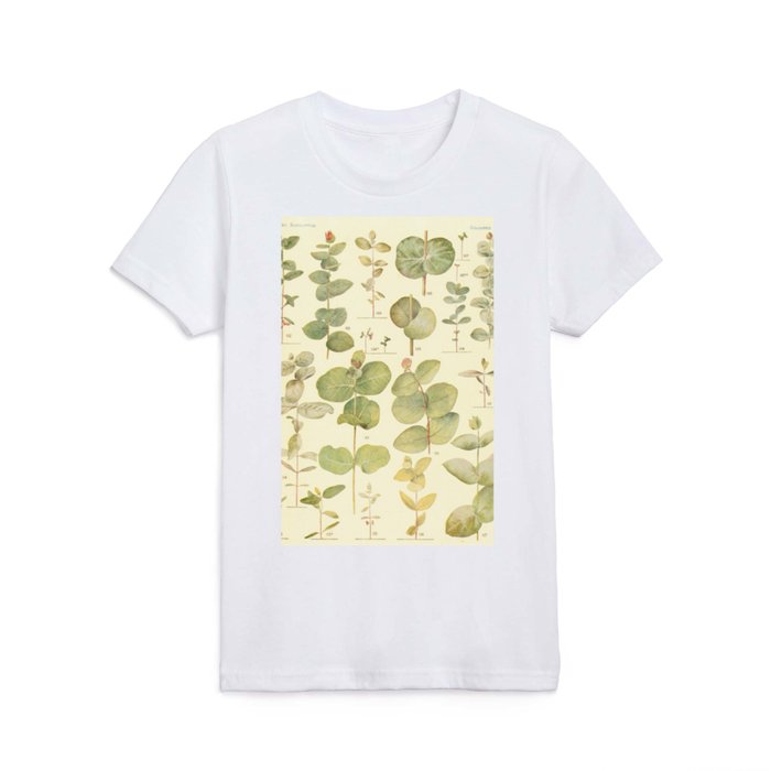 Eucalyptus Chart Kids T Shirt