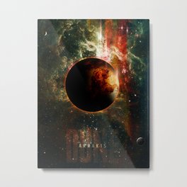 DUNE Planet Arrakis Poster Metal Print