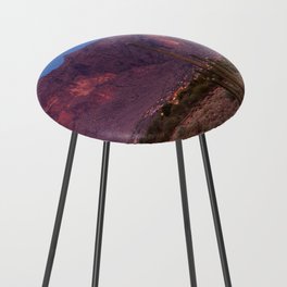 Desert Cactus, Grand Canyon, Arizona, Full Moon Counter Stool