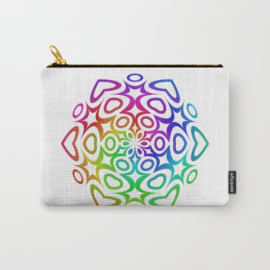 Rainbow ornament Carry-All Pouch