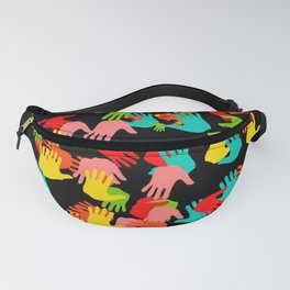 Colorful Hands Fanny Pack