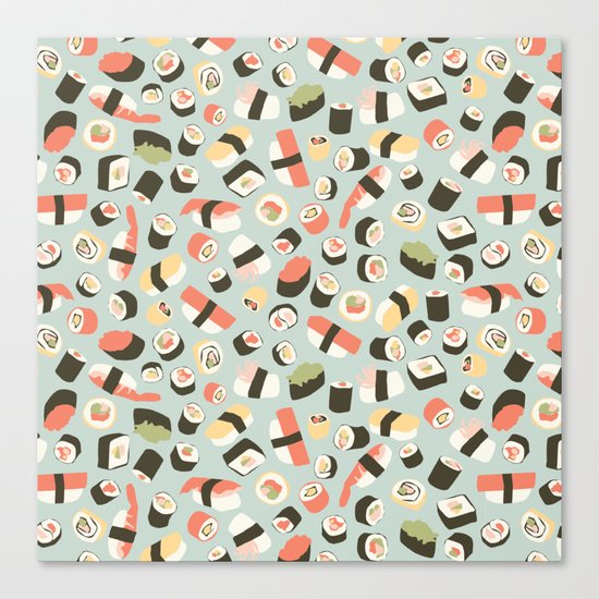 Yummy Sushi! Canvas Print