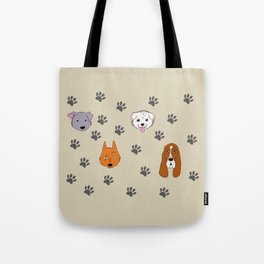 The Four Canine Temperaments Tote Bag