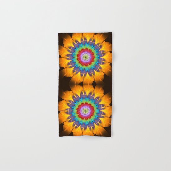 Tropical fantasy flower Hand & Bath Towel