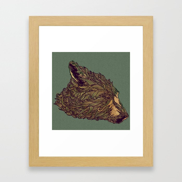Bear Framed Art Print