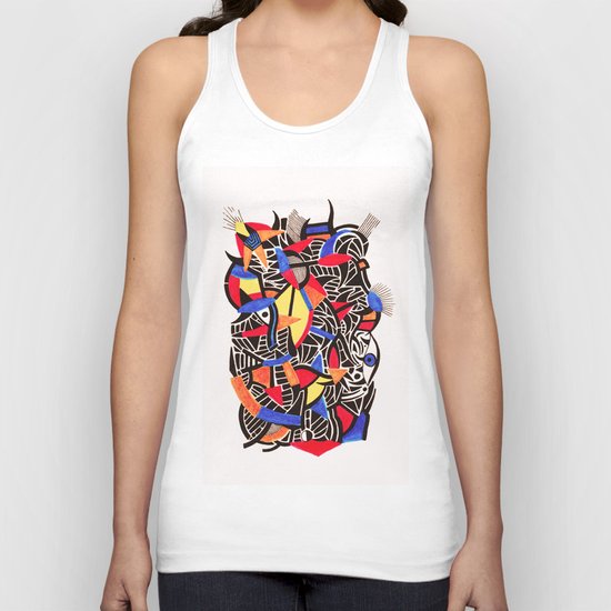 - romantic gate - Unisex Tank Top