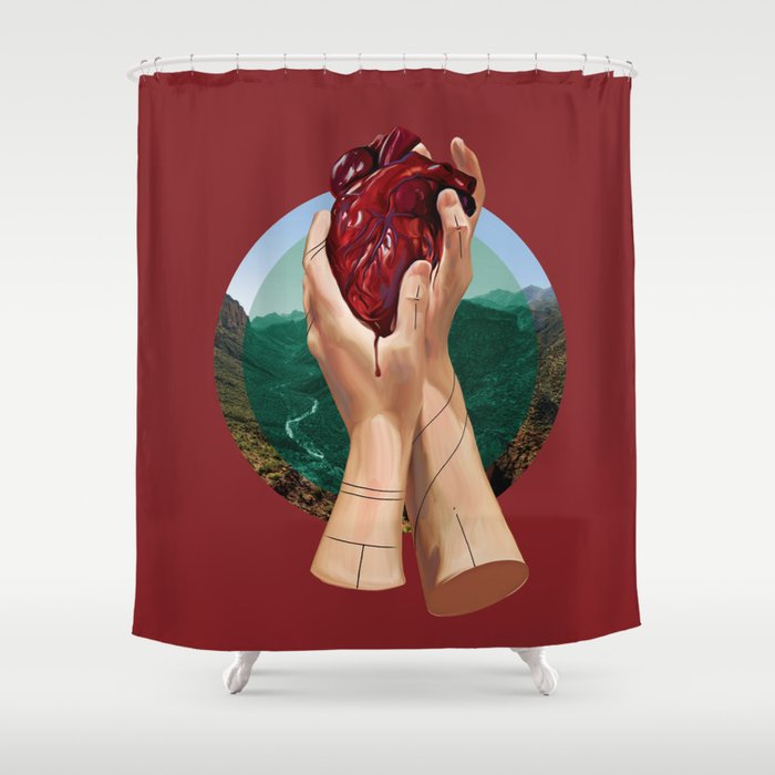 In Its Grip Shower Curtain