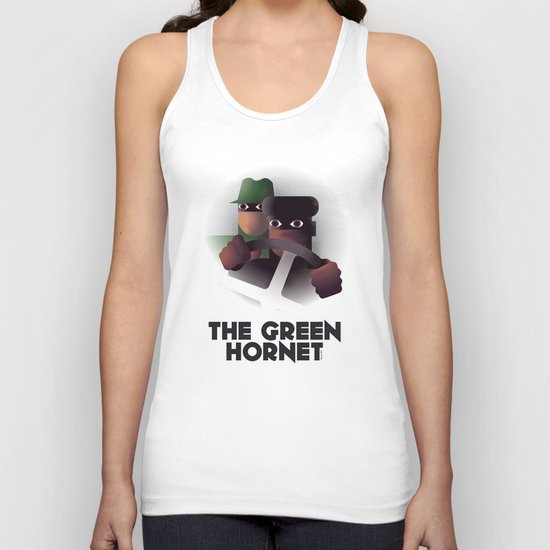 Cassandre Spirit - The green hornet Unisex Tank Top