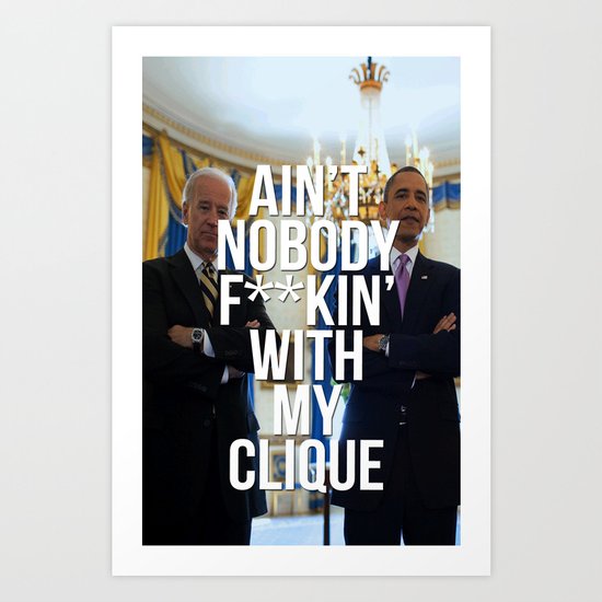 The Clique - '08-'16 Art Print