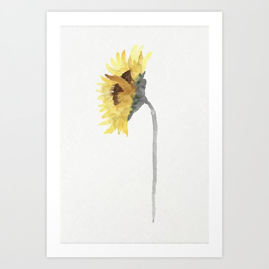 Sunflower Art Print