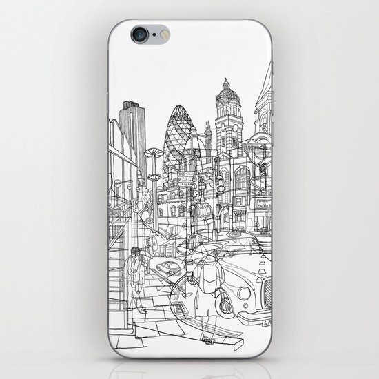 London! iPhone & iPod Skin