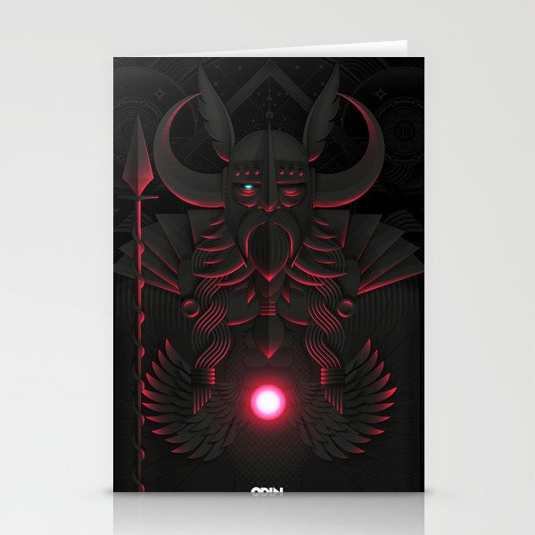 Odin | Animal Gods Stationery Cards
