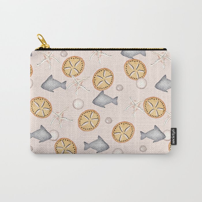Star and Fish Carry-All Pouch