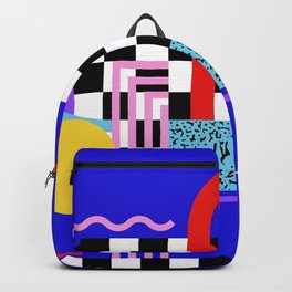 Memphis pattern 109 - 80s / 90s Retro Backpack