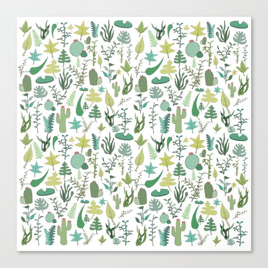green nature Canvas Print