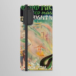 Vintage magic poster art Android Wallet Case