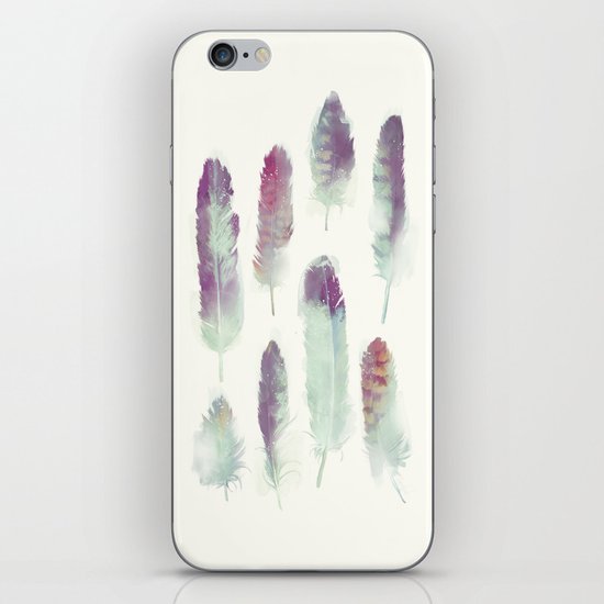 Feathers // Birds of Prey iPhone & iPod Skin