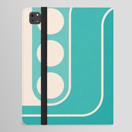 Retro Geometric Design 826 iPad Folio Case