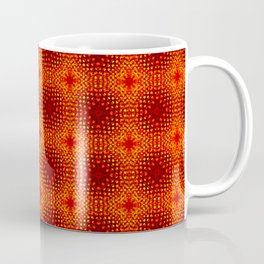 Tiles from Home (Livingston) 06 Coffee Mug | Pattern, Digital, Maximalist, Scotland, Livingston, Abstract, Graphicdesign, Surreal, Mediterranean, Spirtual 