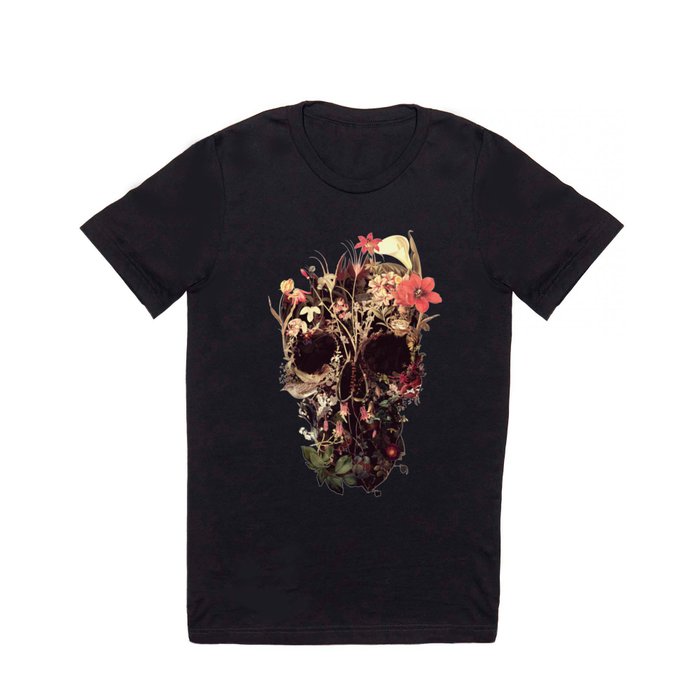 Bloom Skull T Shirt