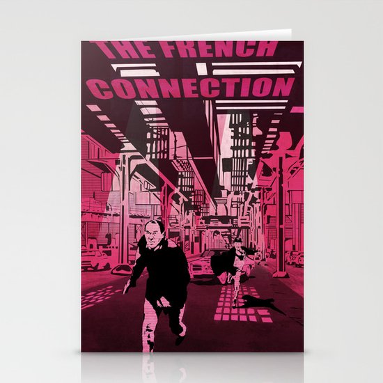 The French connection vector Stationery Cards