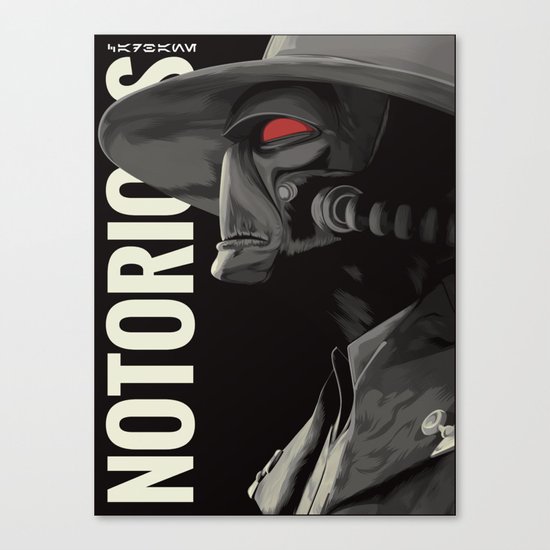Notorious Canvas Print