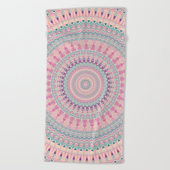 Mandala 491 Beach Towel